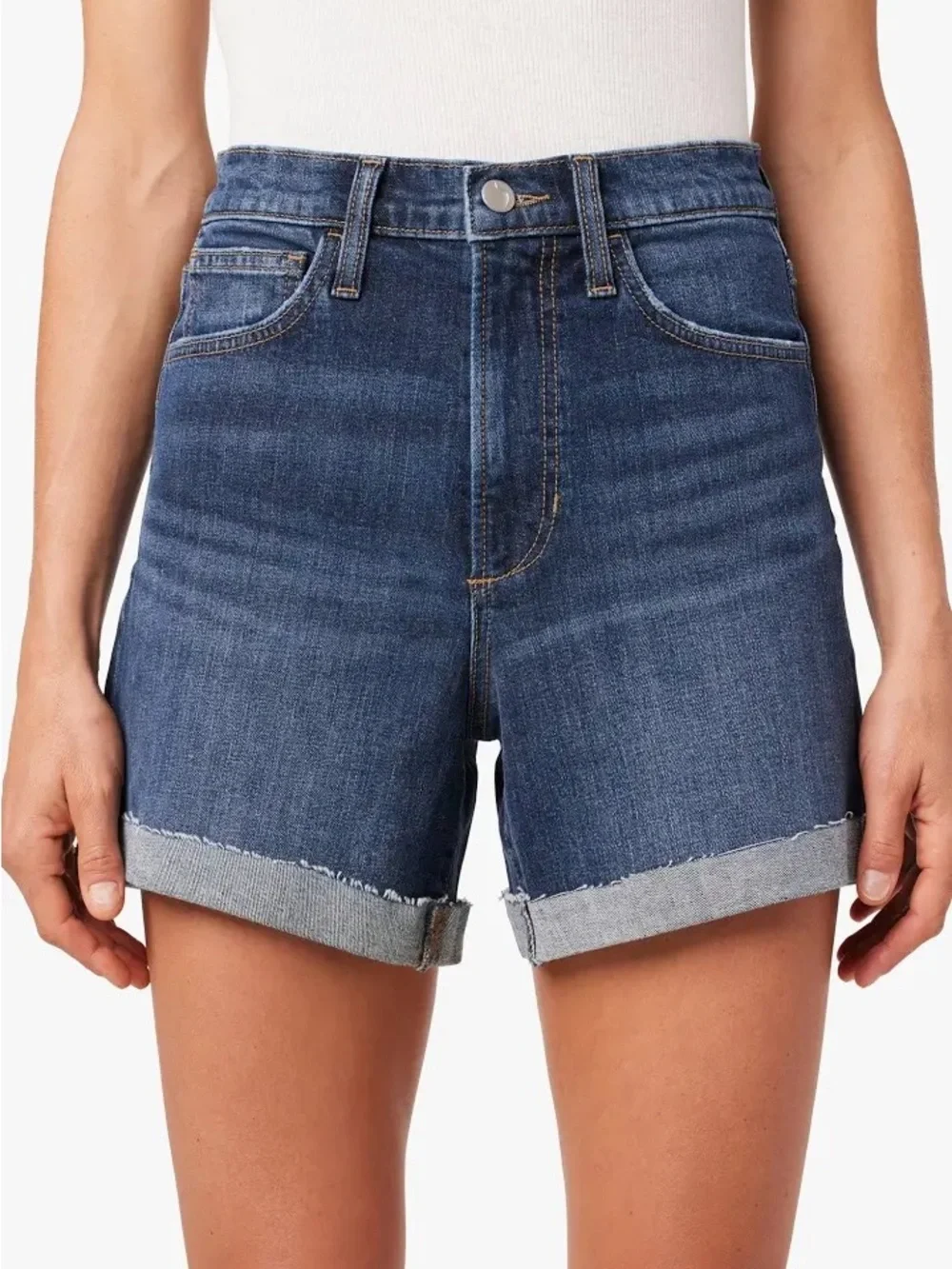 Joe's Jeans Latvia Rolled Jean Denim Shorts Jean